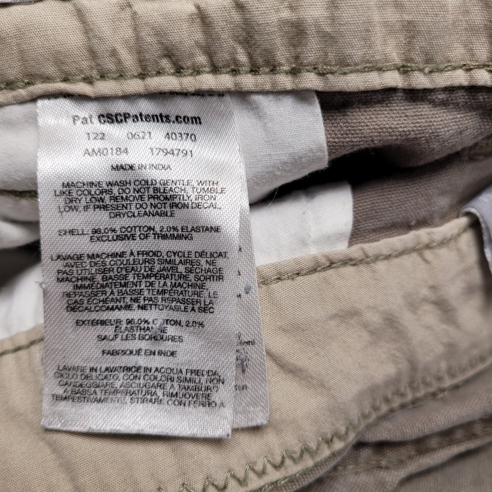 Columbia Utility Shorts Mens 44 Taupe Excellent Regular Fit Stretch‎ AM0184 - Picture 8 of 8